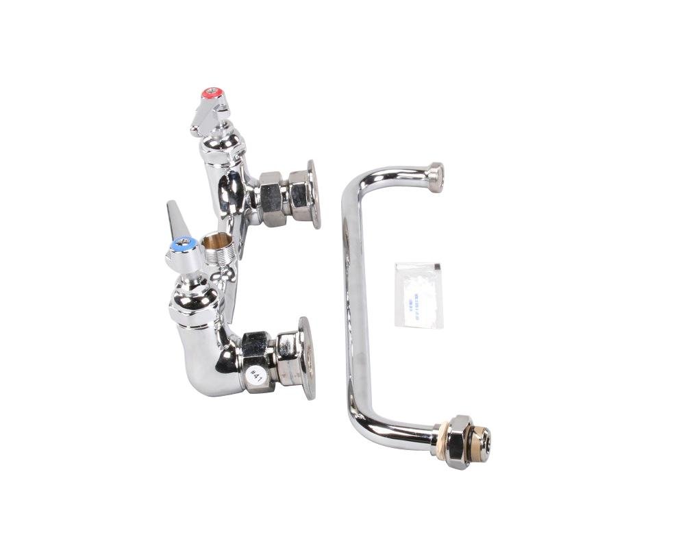 Double Pantry Faucet Wall Mount by T&S Brass – Brass, Model B-0231