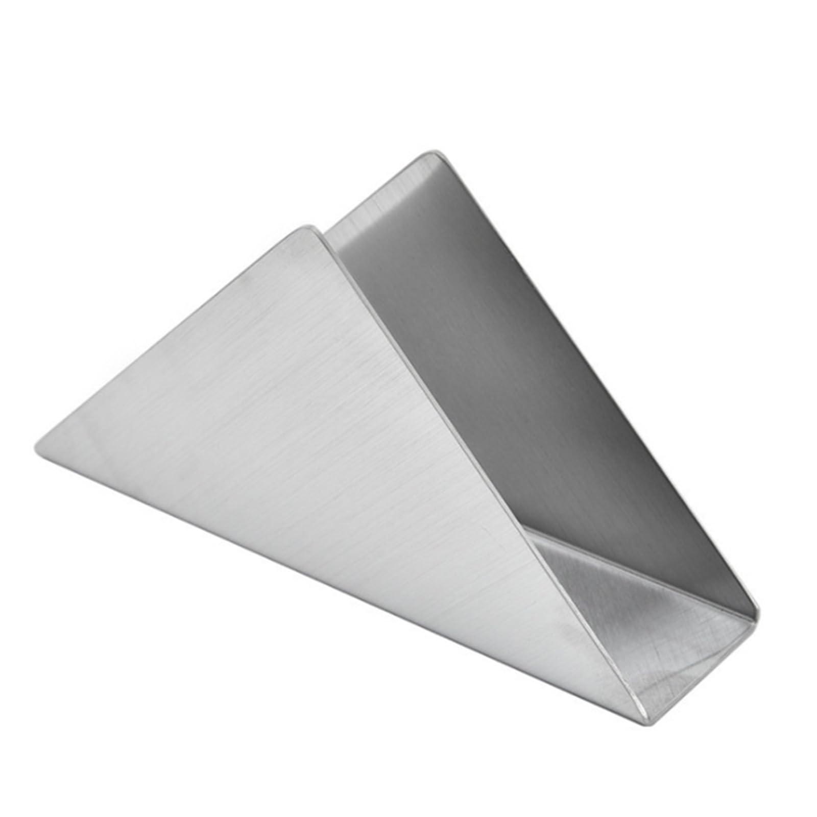 Mekalero Silver Stainless Steel Tissue Stand Freestanding Napkin Dispenser Paper Towel Holder For Kitchens Offices And Restaurants Napkin Rack