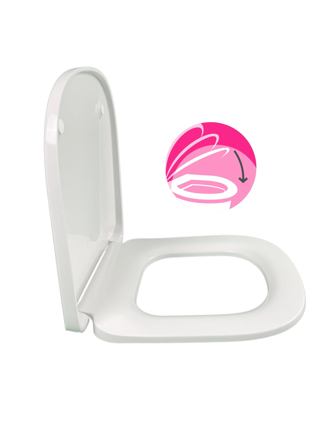 Jacob Delafon White Seat – Struktura E33137-00 – Toilet Seat –