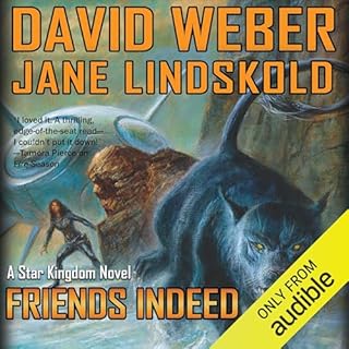 Friends Indeed Audiolibro Por David Weber, Jane Lindskold arte de portada