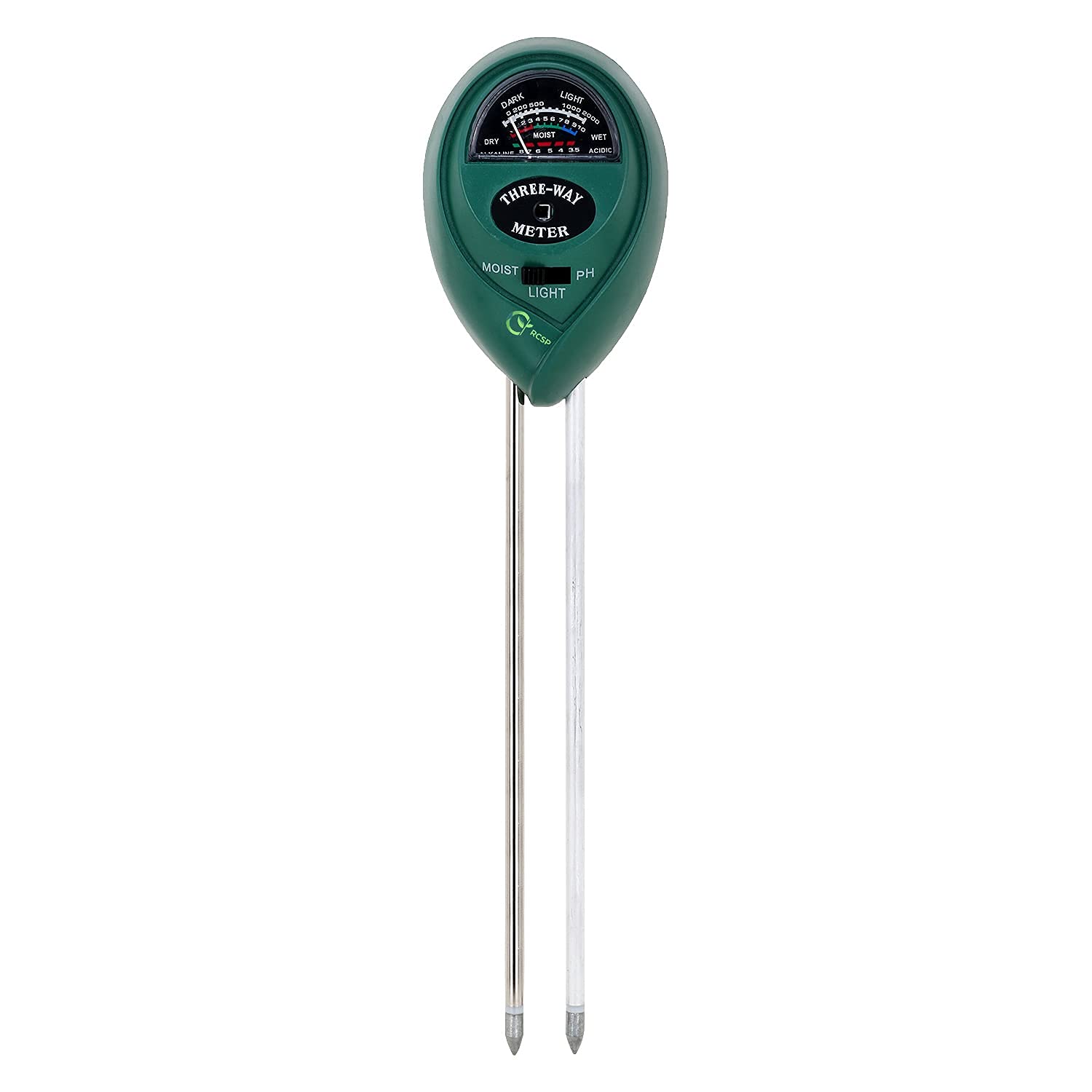 RCSP 3 in 1 Ph Meter for Soil Testing and Water Testing 3 Way Soil Meter with LCD Display Sunlight Temperature Manual Soil Tester (B09BP165JK) Amazon Price History, Amazon Price Tracker