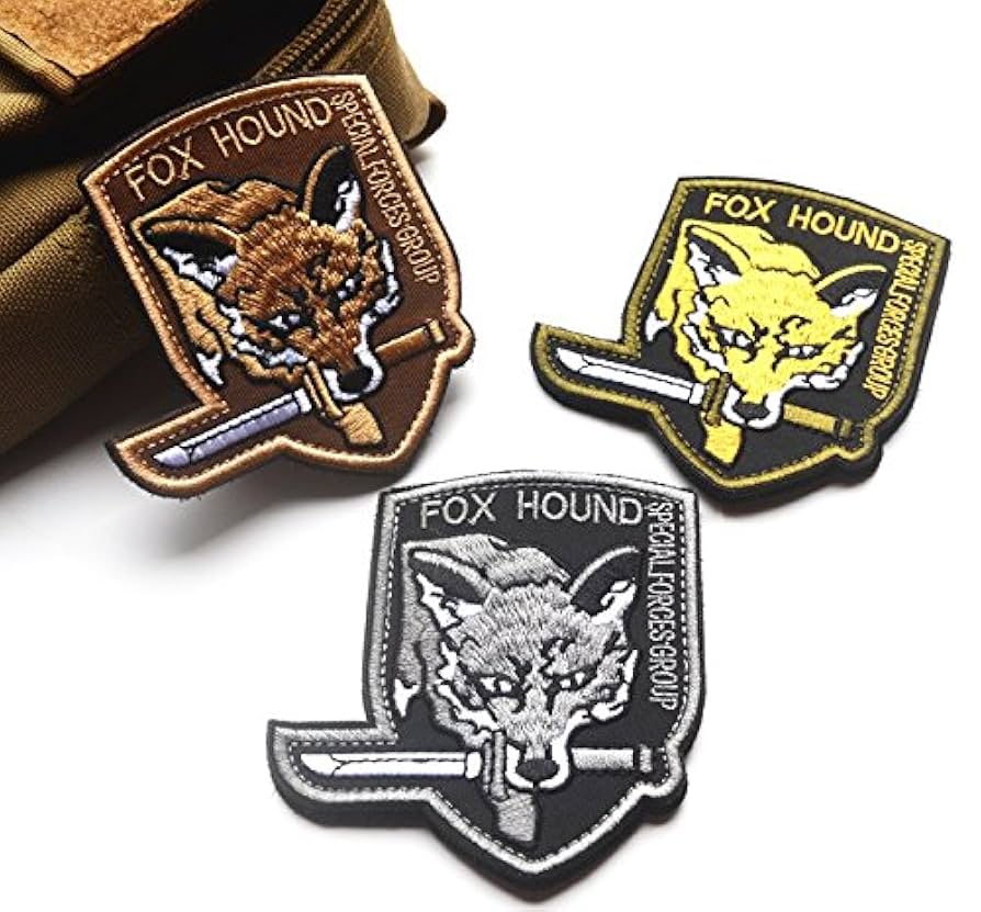 Amazon.co.jp: MGS メタルギア ミリタリー パッチ ワッペン