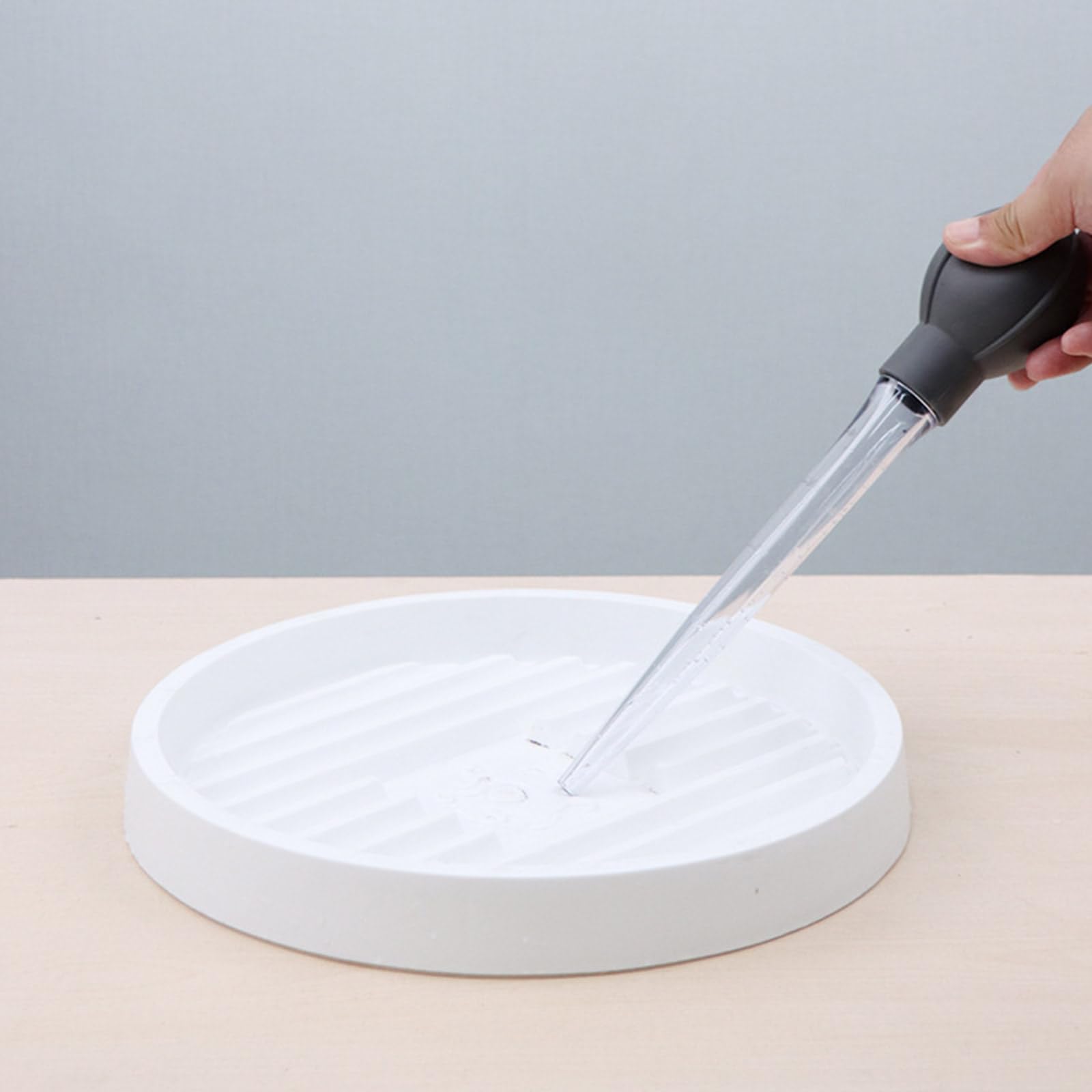 Pipette de grande capacité pour une utilisation dans le jardin - Plateau absorbant l'eau - Soucoupes - Pompes absorbantes - Extracteur de plantes