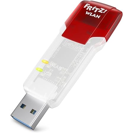 AVM FRITZ!WLAN Stick AC 860 (866 MBit/s (5 GHz), 300 MBit/s, WLAN N, 2,4 GHz, WPA2) deutschsprachige Version