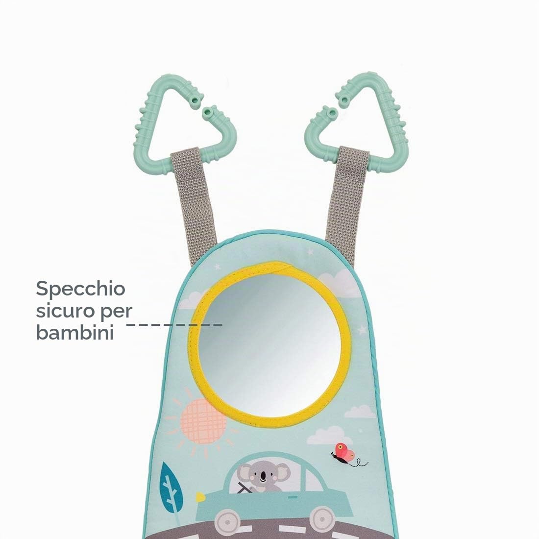 Taf TAF12515 Toys Volante Auto Per Bambini Koala - 0.77 Kg, arcobaleno