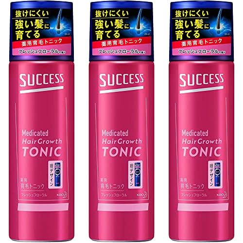 Amazon.co.jp Kao Success Medicated Hair Growth Tonic, Fresh Floral