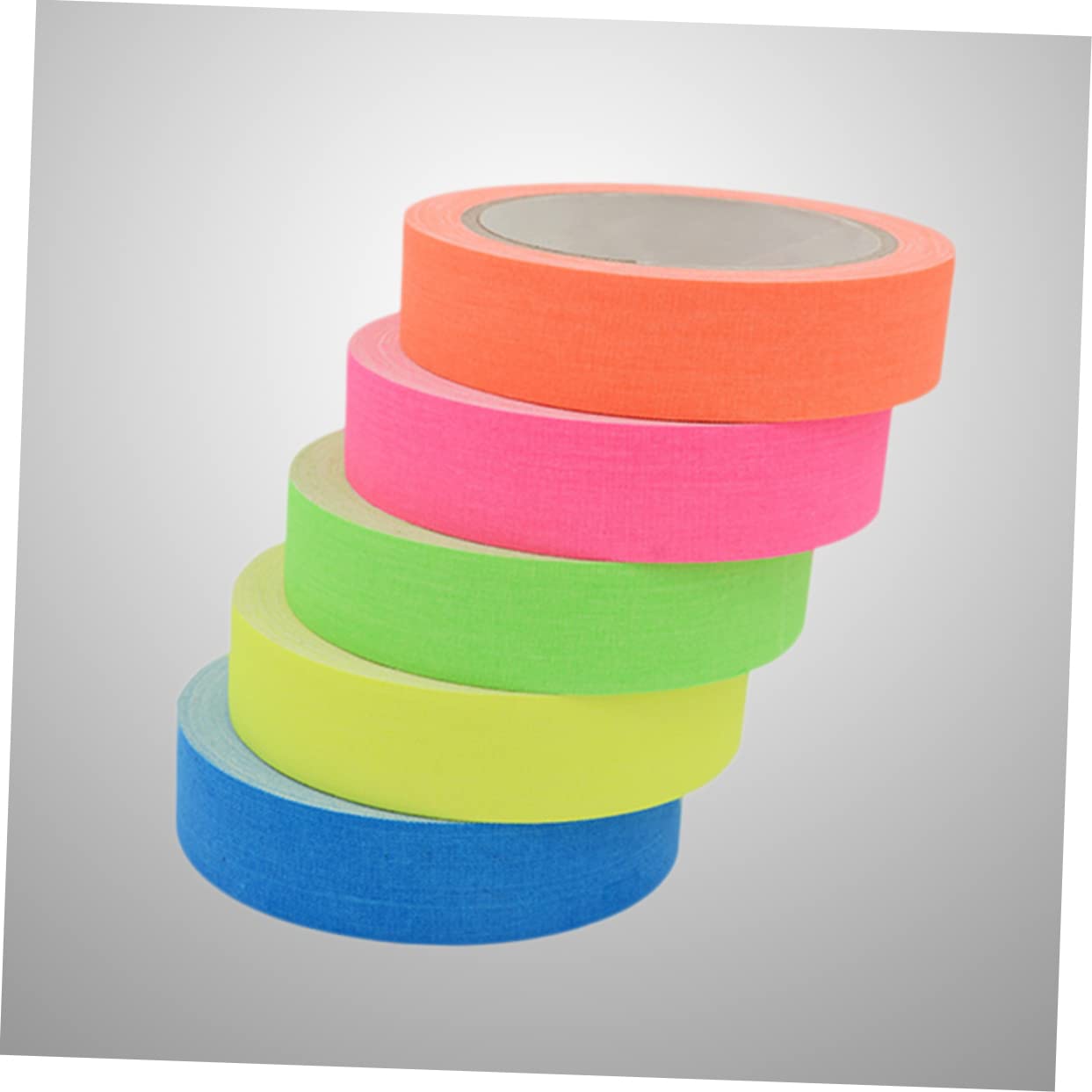 STOBOK 10stücke Fluoreszierendes Klebeband Neon Gaffer Tape Für Dunkelheit in Farben Für Partys Deko Kreative Anwendungen