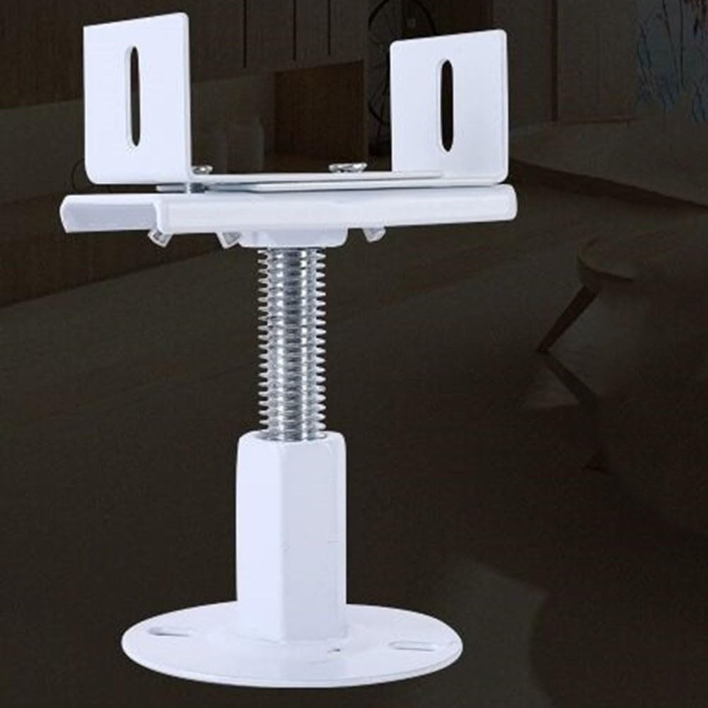 Lot de 2 pieds de radiateur en aluminium, hauteur réglable de 8 à 13 cm, style architectural traditionnel, résistant au sel et au brouillard pour radiateurs en fonte