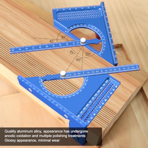 Transportador Ajustable Carpintero 3D Aleación Aluminio Azul miniatura 3
