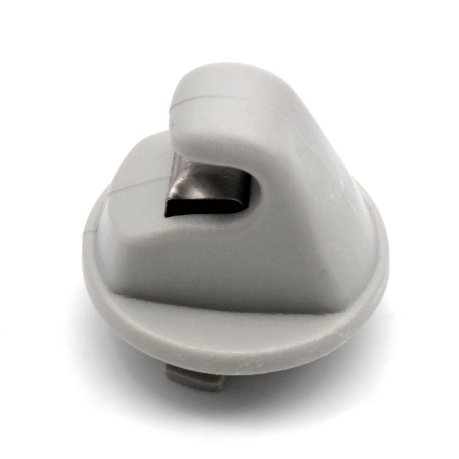 HAOTOM Interior Sun Visor Hook Clip Bracket Compatible for VW Volkswagen Golf MK7 2013 2014 2015 2016 2017 Sun Visor Holder 5G0857561B (Gray)