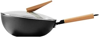 Iron Wok Tradycyjny Ironwok Nie-kijowy Nie-kibic, Niepłaszcza Indukcja i Kuchenki Gazowe Naczynia