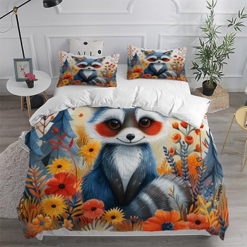 Housses de couettes King microfibre respirante animaux - 6