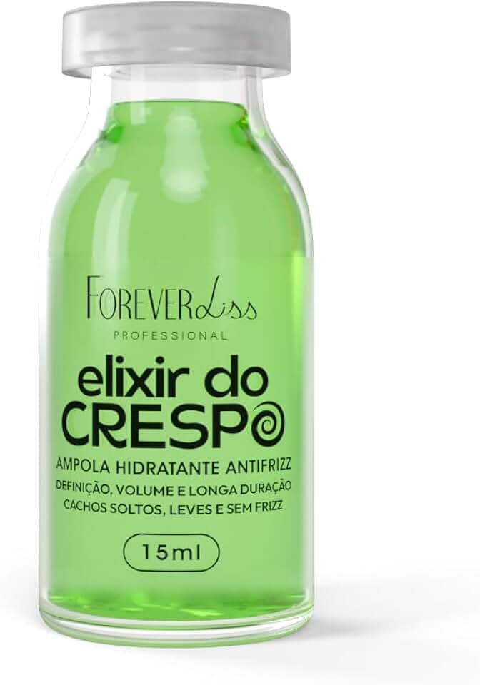 Forever Liss Professional Forever Liss Ampola Hidr Elixir Crespo 15Ml