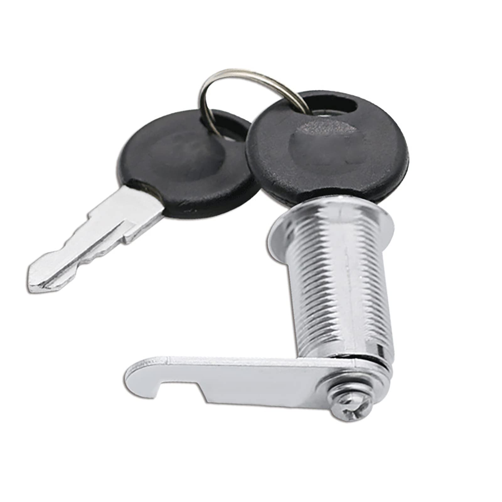 Premium 25mm Cam Lock Cylinder for Secure Mailbox, File Drawer, Dresser, RV Compartment - 2 Pack(47x16x25)