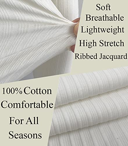 Muscle Cmdr Men's Ribbed Henley Shirt Short Sleeve Slim Fit Muscle Shirt Fitted Cotton Casual Long Sleeve3