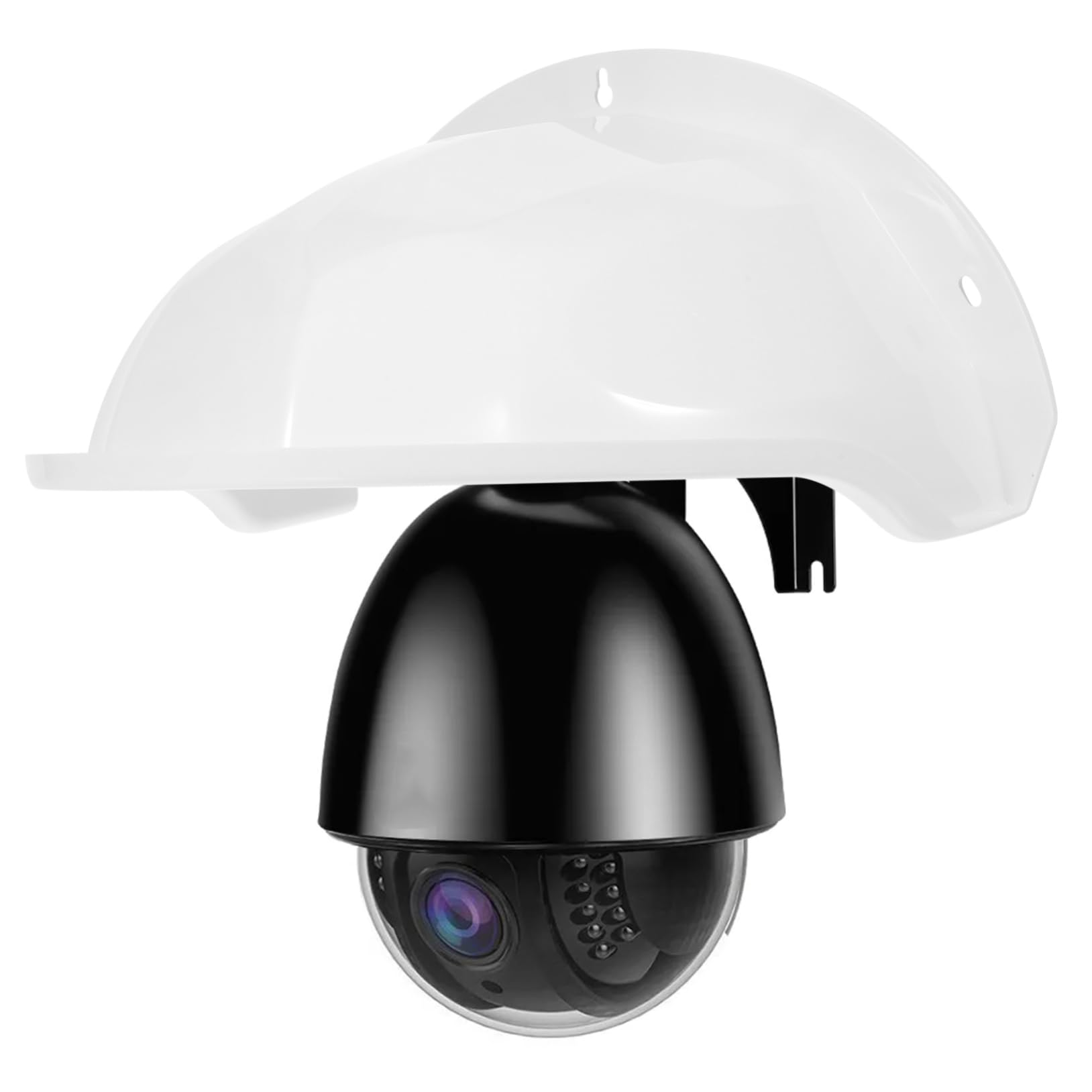 Boîtier pour Caméra Extérieure Blanc Abs 2 Pièces Protection