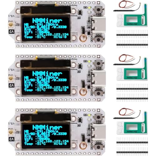Cadbnhsyqw �P�[�X�t��LoRa V3�J���{�[�h3�Z�b�g Meshtastic �p WiFi�f���A���R�A240MHz�A0.96�C���`OLED�f�B�X�v���C���ځA863-928MHz