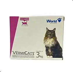 Vermicats 600 mg Cartucho 4 COMPRIMIDOS