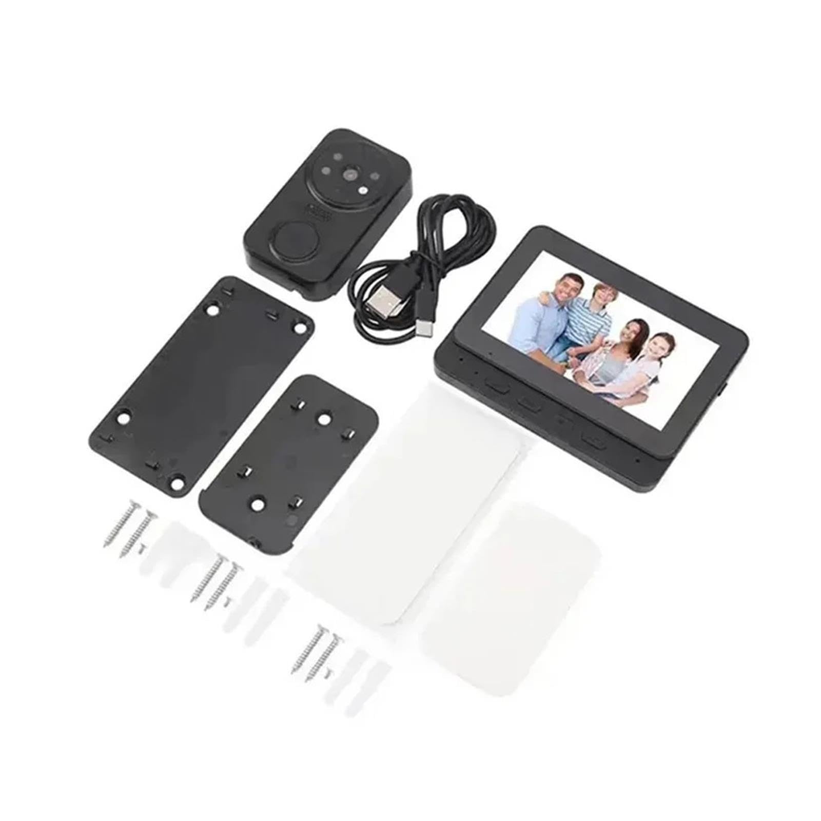 Caméra de Sonnette vidéo Intelligente sans Fil, 1080P HD avec