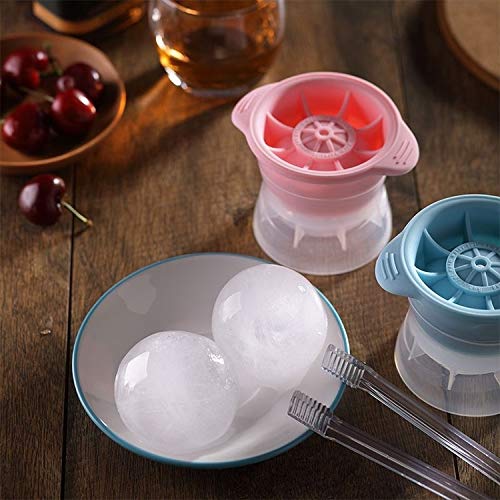 Wuqiang Vassoio di Ghiaccio del Silicone Grata del Ghiaccio di Whisky Wine del cubo di Ghiaccio vassoi Stampo in Silicone con Coperchio Dwelling Globale (Color : Grey)