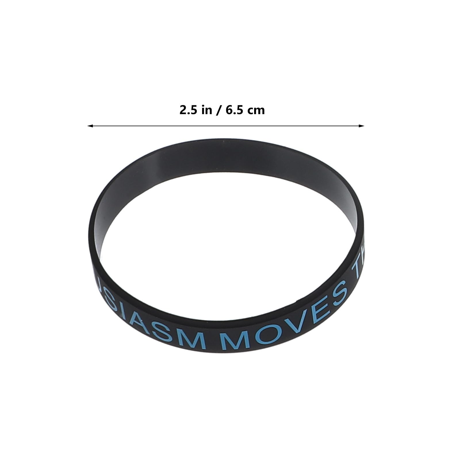 Homoyoyo 100 Pulseras de Silicona Inspiradoras Unisex Material Suave y Ajuste Cómodo para Fiestas y Uso Diario