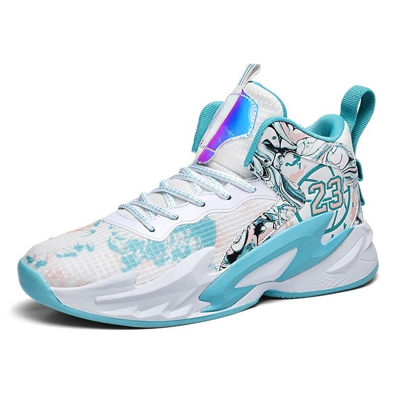 Image of Men's Basketball Shoes Fashion Printed Sneakers