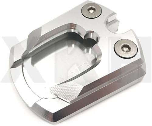 Miniatura 2 de XKH - Soporte lateral para placa de expansión para YAMAHA XMAX 125250300, color plateado