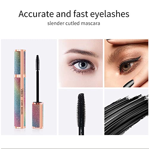 Zhihiuan Black Mascara Waterproof, Mascara Volume And Length, Thrive Mascara Liquid Lash Extensions Voluminous Mascara, Waterproof Makeup Natural Makeup Buxom Mascara Cute Things For Teen Girls #TOP3