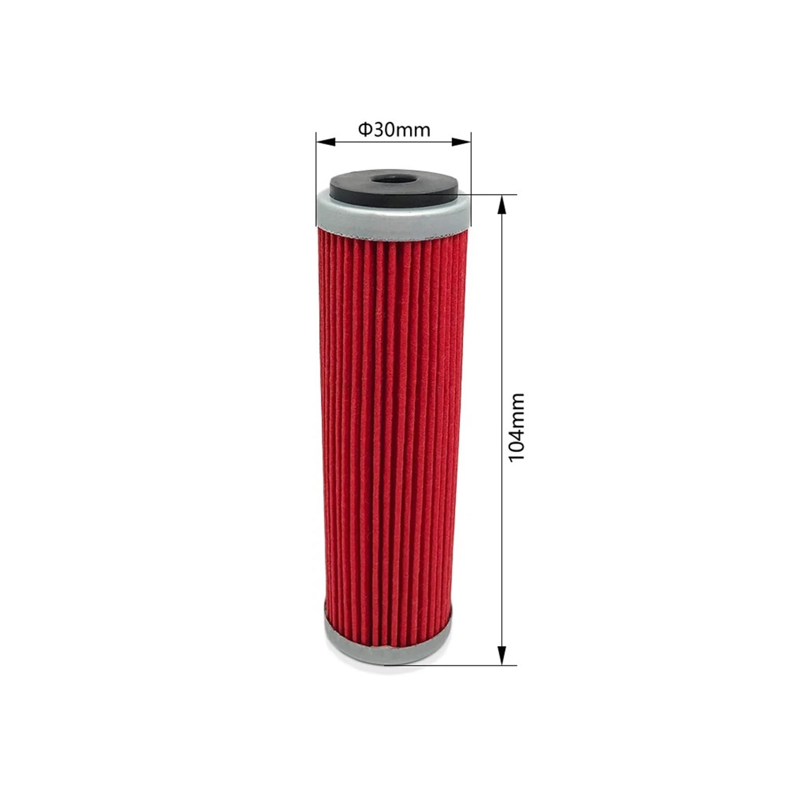 Motocyklowe Filtr Filtr oleju motocyklowego pasuje do ZONGSHEN NC250 ZS177MM 250cc RX3 KAYO K6 BSE KEWS część silnika Filtr oleju(4PCS)
