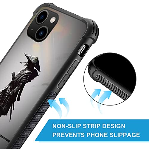Hensuske Iphone 13 Case,Wandering Samurai Iphone 13 Cases For Boys Man,Multi-Colored Fashion Patterns Non-Slip Shock Absorption Soft Tpu Bumper Cover Case For Iphone 13 6.1 Inch #TOP4