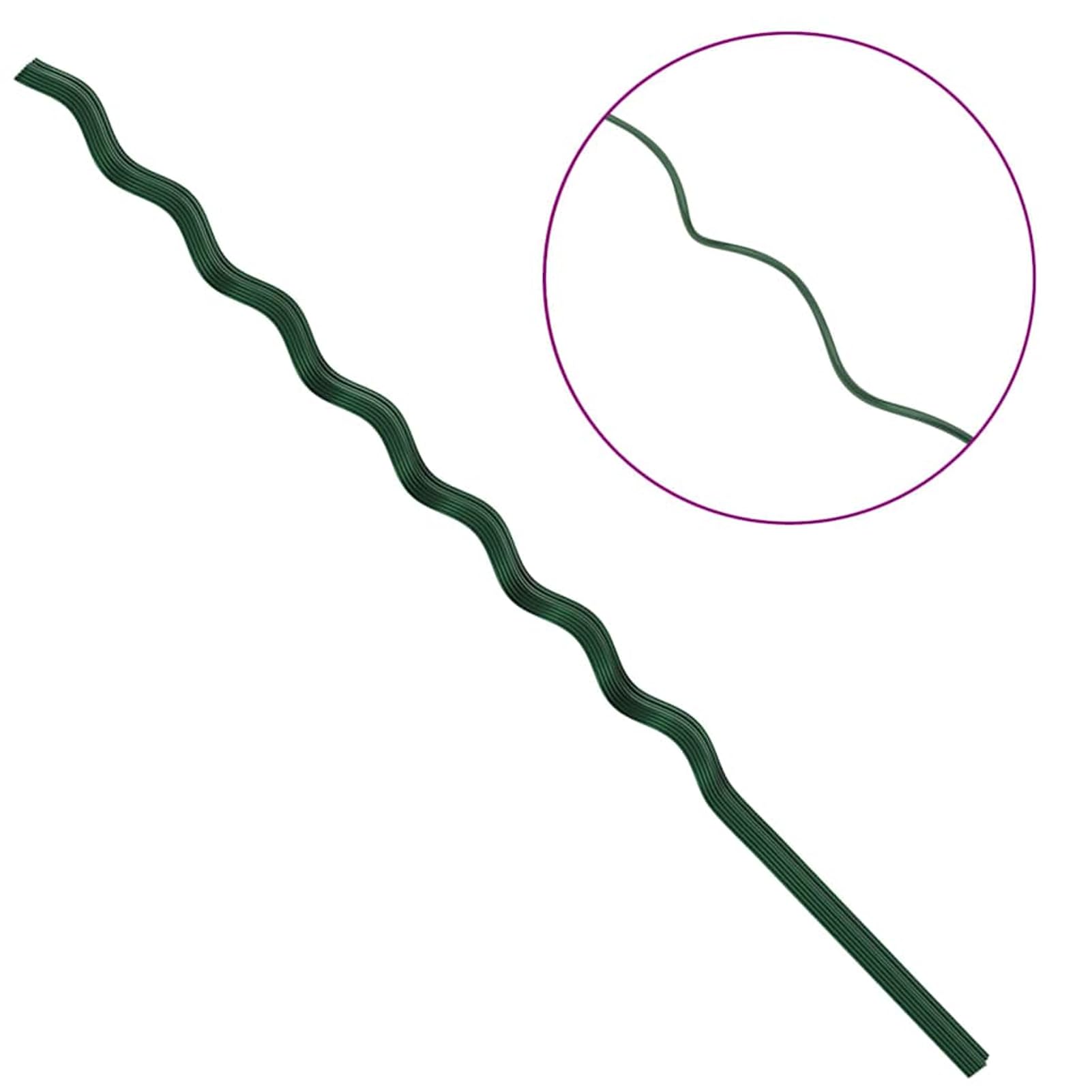 Spiral Pflanzenstütze - Stahlkonstruktion für stabiles Pflanzenwachstum im Garten Model4107053