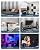 Kuchoow Soundproof Panel, Self-Adhesive Acoustic Wall Panel Highly Acoustic Wall Panel, 12" X 12" X 0.4" - Honeycomb(White, 12pcs)