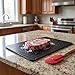 Auftaubecken,Auftauplatte Schnellauftauplatte Auftaubrett Entfrost-Tablett Schnellauftau Thawing Platte Aluminium Auftauplatten Auftauen Tablett für Fleisch Fisch Gemüse Kochen(29.5 x 21 x 0.2cm)