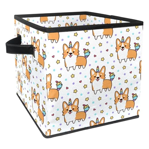 Boîte de rangement pliable pour vêtements et linge de maison design étoiles - 2