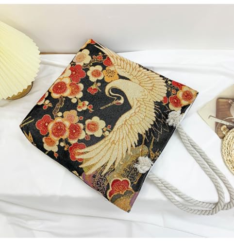 STARDICE Aesthetic reusable Eco Shoppping Beach Tote Canvas Travel Shoulder Bag with Pocket Zipper3