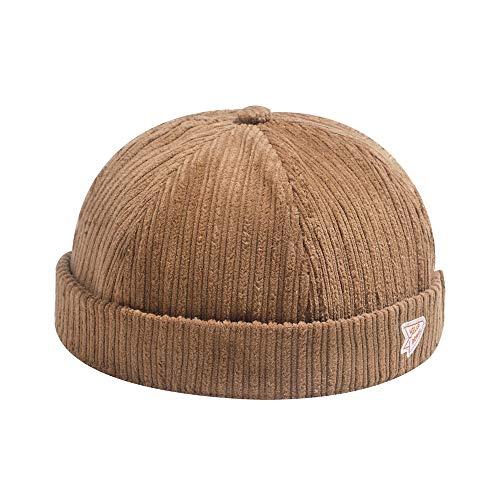 Image of jerague Beanie Hat for Men Women Brimless Cuffed Hat Skullcap Watch Cap Adjustable