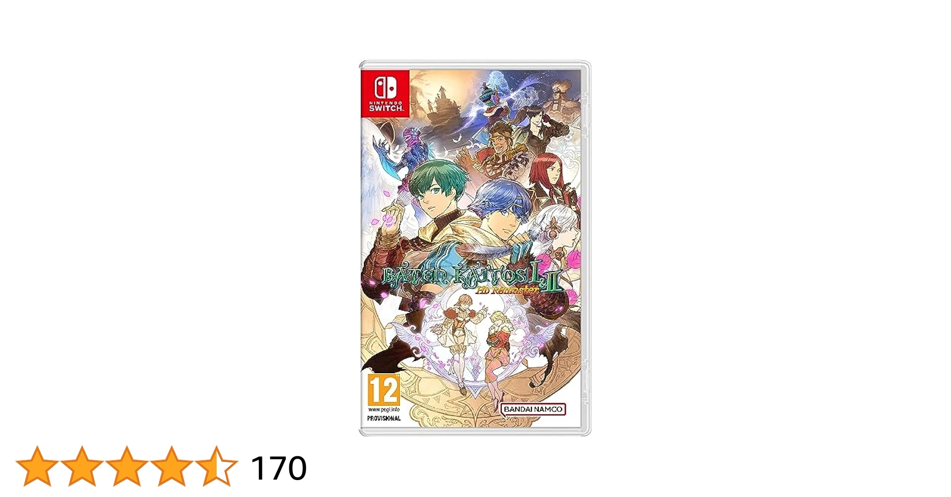Nintendo Switch - kaito Amazon.com: Baten Kaitos I&II HD Remaster - For Nintendo