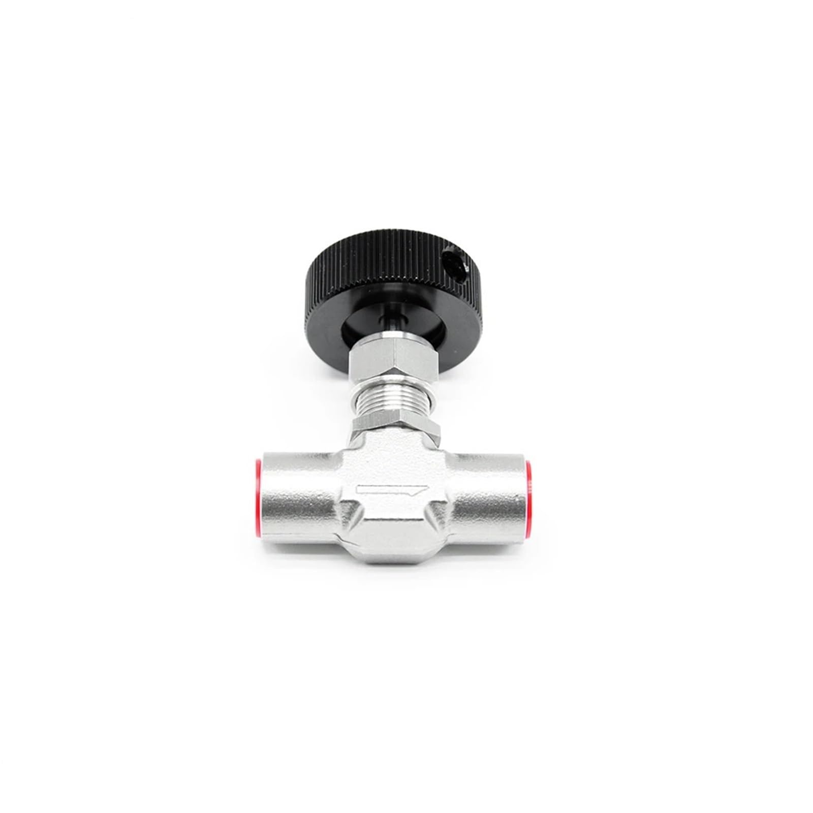 Mini válvula de Aguja Aire 3000 PSI, Acero Inoxidable, Gas, NPT Hembra, Encendido/Apagado, 1/8", 1/4", 3/8", 1/2", 3/4"(1/2")