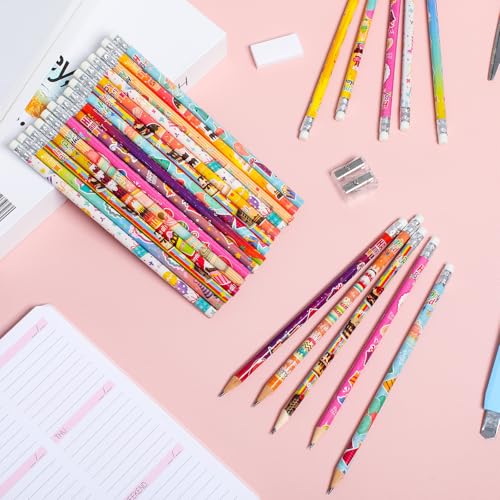 48 lápices de grafito Happy Birthday para niños miniatura 5