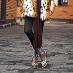 HISEA Rollda Cowboy Boots for Women Western Cowgirl Boots with Chunky Heel Ladies Snip Toe Mid-Calf Boots - Image 4