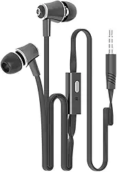 VANTIYAUS Fones De Ouvido Para Kindle Fire, Para Fire Hd 8 Hd 10, Para Xperia Xz Premium/Para Xperia Xzs/ L1, Fone De Ouvido Intra-Auricular Para Celulares Android Inteligentes, Fones De Ouvido Com