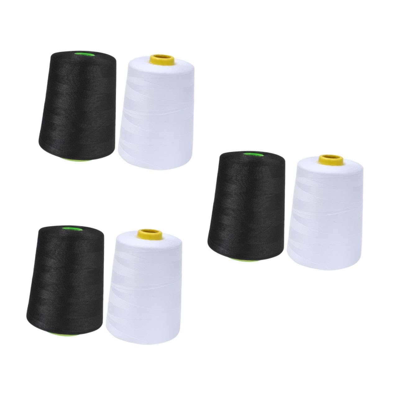 Housoutil 3 series Hilo De Coser De Poliéster Suministros Para Acolchado Costura Confección Costura Bordado Base De Carrete Accesorios De Hilo Hilo Para Coser Hilo De 2 piezas x 3