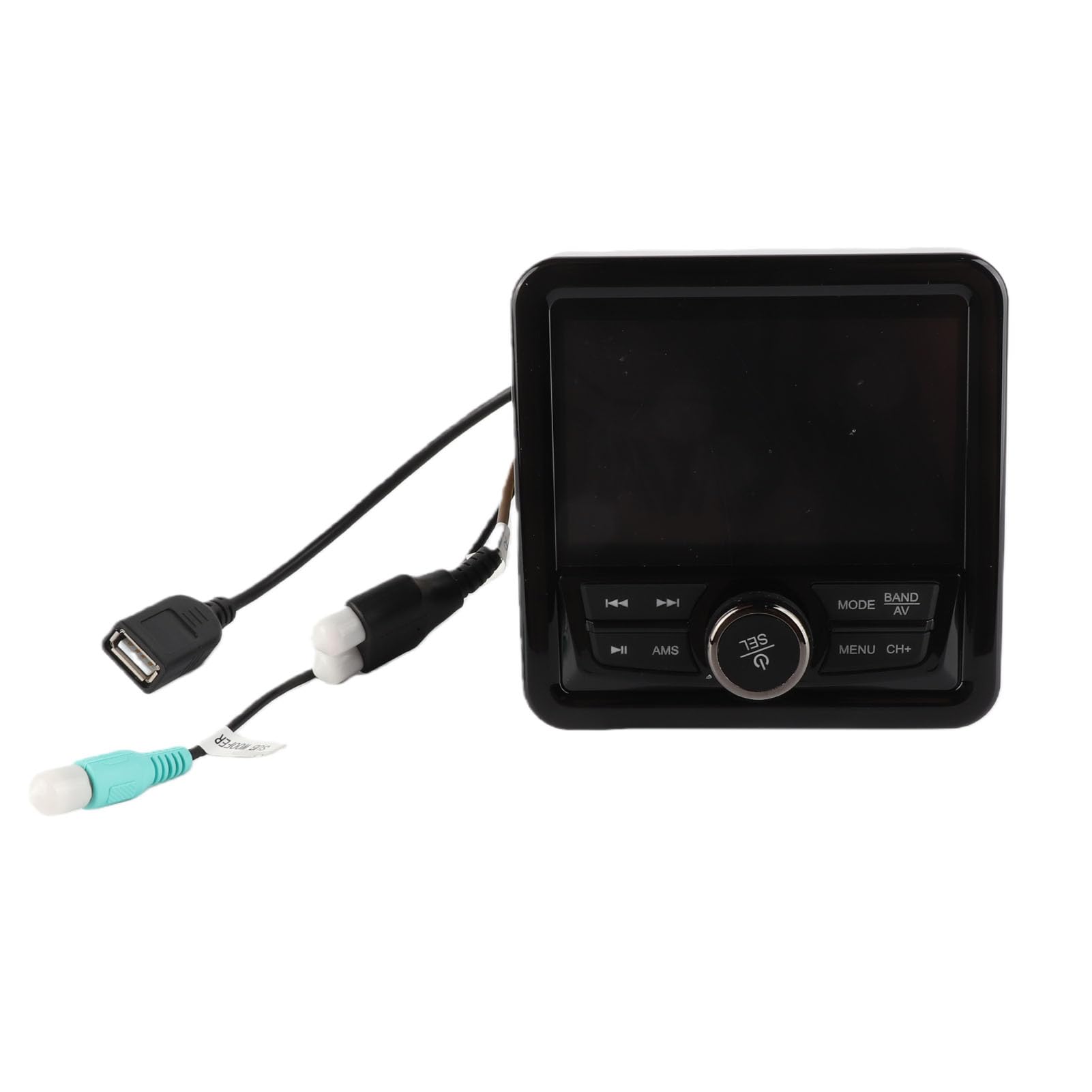 Wetterfester Marine-Stereo-Receiver mit Verstärker