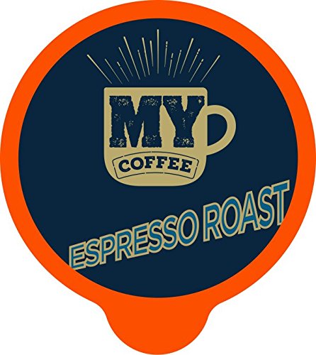 My Coffee Single Serve Coffee Pods, Espresso Roast, 24 Count
