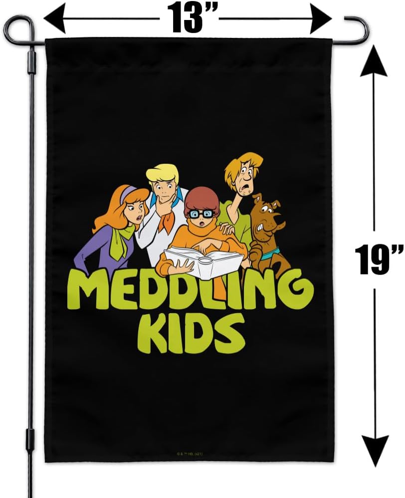 Scooby-Doo Meddling Kids Garden Yard Flag