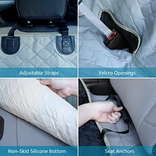 Lassie Xl Dog Seat Covers For Trucks Back Seat, Waterproof And Heavy Duty Bench Seat Cover For Kid, Anti Scratch Pet Backseat Covers For Trucks, Suv & Car #TOP6