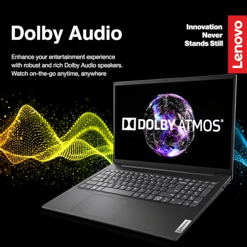 Image of Lenovo V15 Business Laptop, Next-Gen Intel Quad-Core Processor, 15.6 inch FHD 1080p IPS Display, 32GB DDR5 RAM, 1TB SSD, Wi-Fi 6, RJ-45, Dolby Audio, Windows 11 Pro w /MS 365 for the Web, no Mouse