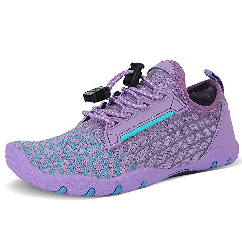 Caitin Boys Girls Water Shoes Quick Drying Aqua Beach Pool Swim Lightweight Athletic Sneakers for Little Big Kids2