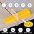Tile Leveling System Clips 1/16" 2000 Piece Tile Spacers Clips and 300-Piece Reusable Yellow Wedges for Tiles. Tile Tools Set for Professional Ceramic and Stone Installation