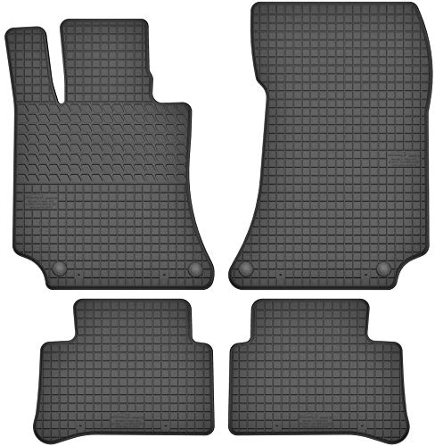 Gummimatten Gummi Fußmatten Satz für Mercedes-Benz E-Klasse W212 (ab 2009) / CLS C218 (ab 2011) -...